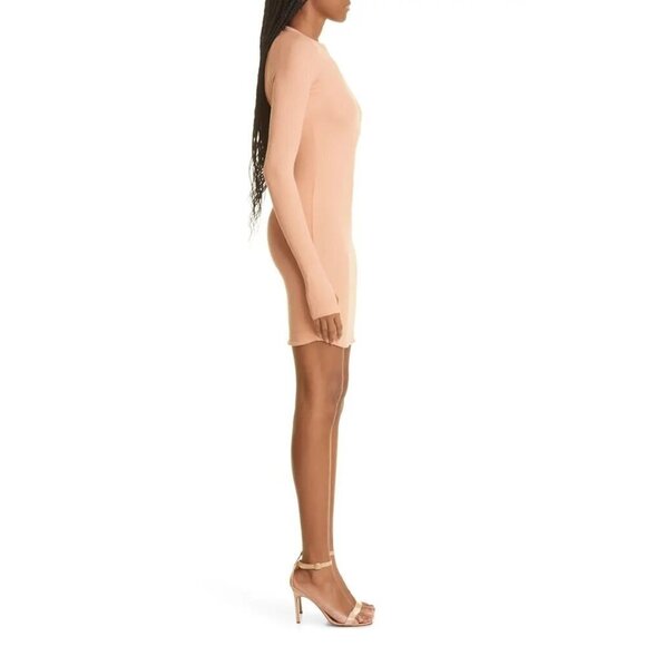 Alix NYC Elton Single Cold Shoulder Long Sleeve Body-Con Dress XSmall Womens - Picture 2 of 9